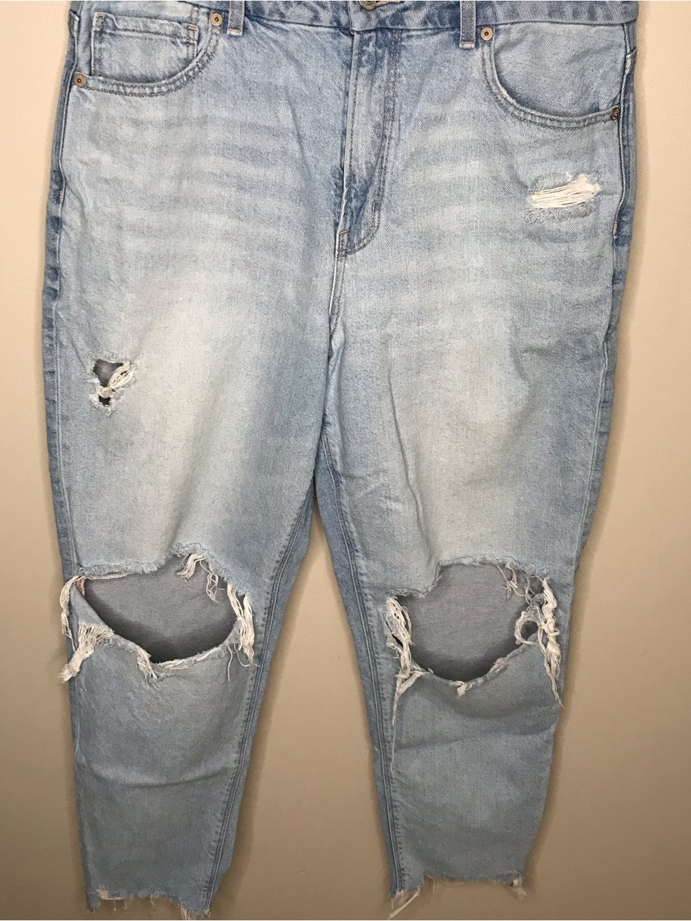 American Eagle Outfitters Curvy Mom Jeans Womens Size 12 - Picture 3 of 8